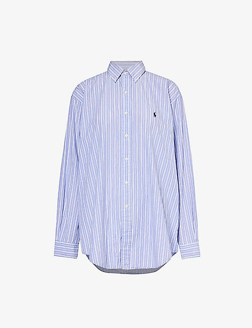 REFORMATION: Vintage Ralph Lauren striped cotton shirt