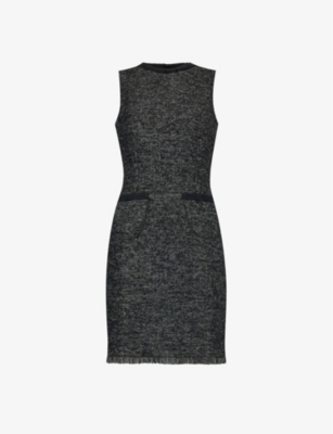 REFORMATION: Vintage Dolce & Gabbana darted wool-blend mini dress