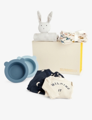 SELFRIDGES: Beyond The Stars baby hamper 0-3 months – 5 items included