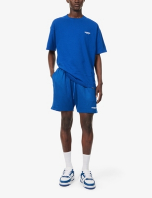 REPRESENT: Owners Club brand-print mesh shorts