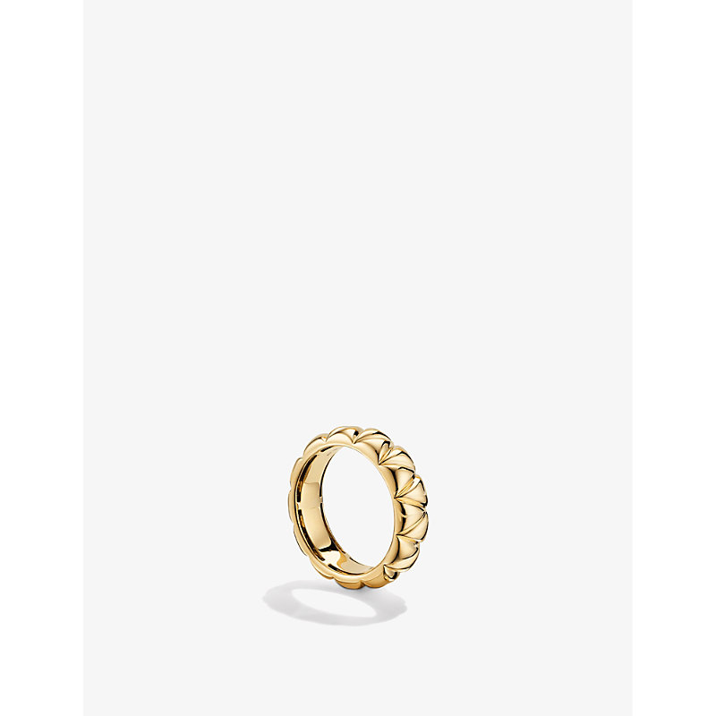 Shop Mejuri Women's Gold Patra 14ct Yellow-gold Ring