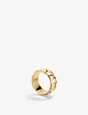 Shop Mejuri Womens Gold Vermeil Patra Bold 18ct Yellow Gold-plated Vermeil Sterling-silver Ring