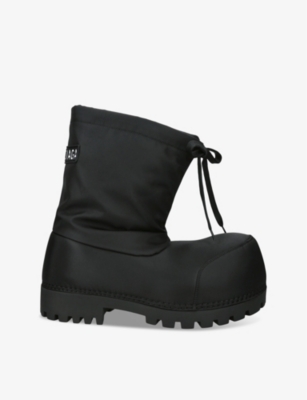 BALENCIAGA: Alaska Low chunky-sole rubber boots