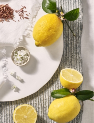 THE WHITE COMPANY: Amalfi Lemon Luxury scented diffuser set 24cm