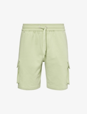 MOOSE KNUCKLES: Hartsfield brand-logo cotton-jersey shorts