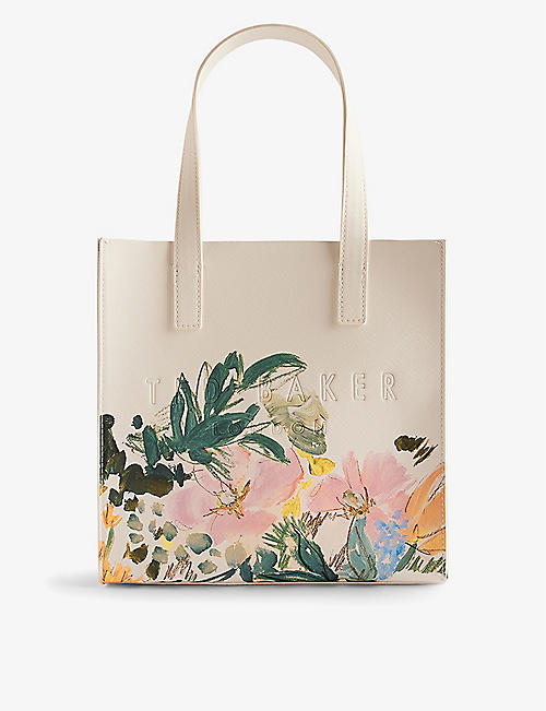 TED BAKER: Meaicon small painted-meadow icon bag