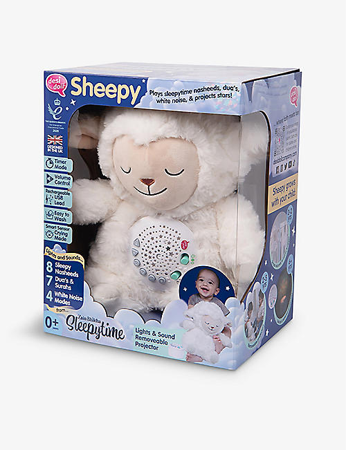 DESI DOLLS： Sheepy The Sleeptime Sheep 互动柔和玩具