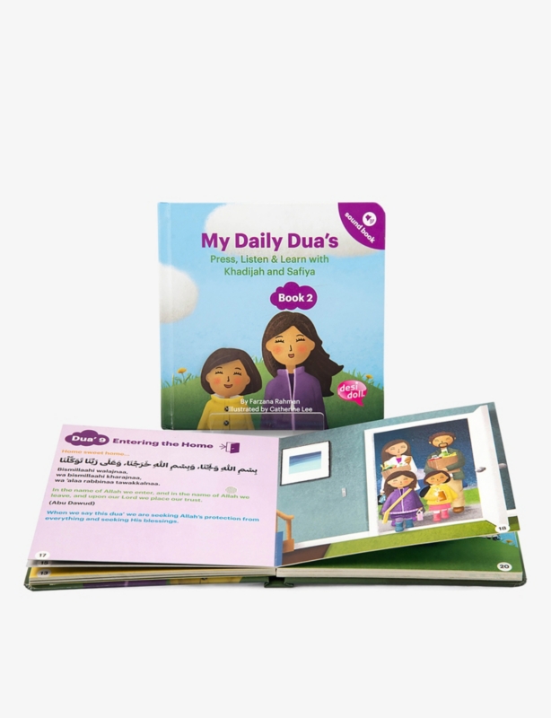My Daily Dua's Part 2 interactive hardback book