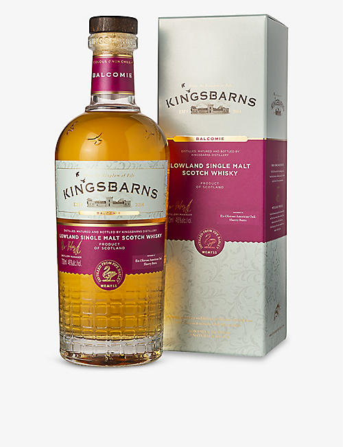 KINGSBARNS: Balcomie Lowland single-malt Scotch whisky 700ml