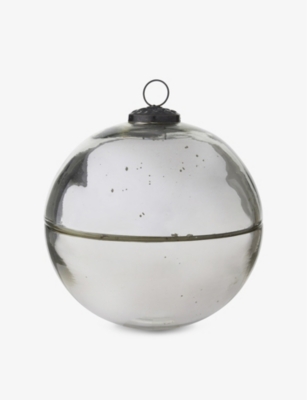 THE WHITE COMPANY: Winter Mercury Large Bauble scented wax candle 800g