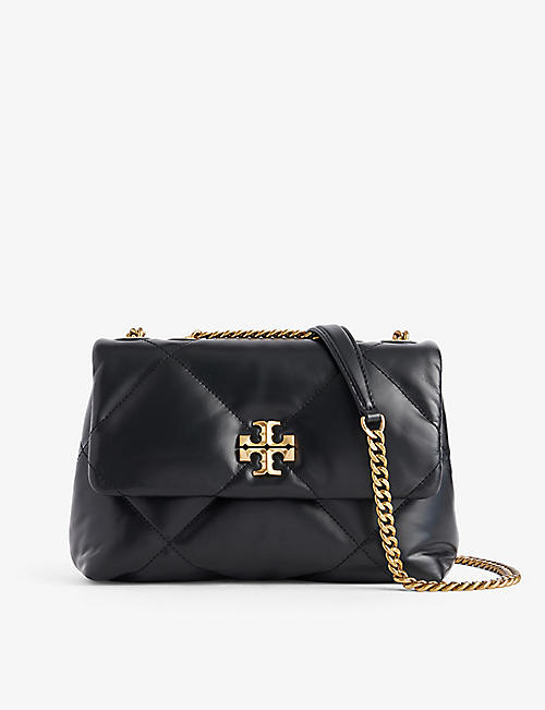 TORY BURCH: Kira quilted leather shoulder bag