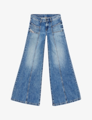 Diesel Bootcut And Flare Jeans D-akii 09h95t Jeans In 1