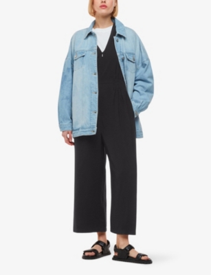 WHISTLES: Remmie Cinched waist woven jumpsuit