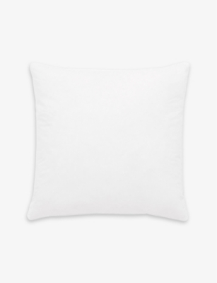 THE WHITE COMPANY: Duck-feather large square cotton cushion pad 65cm x 65cm