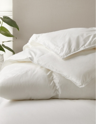 THE WHITE COMPANY: Deluxe Down Alternative double cotton duvet