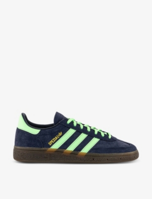 ADIDAS: Handball Spezial brand-stripe suede trainers