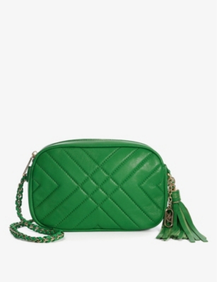 DUNE Chancery quilted leather cross body bag Selfridges