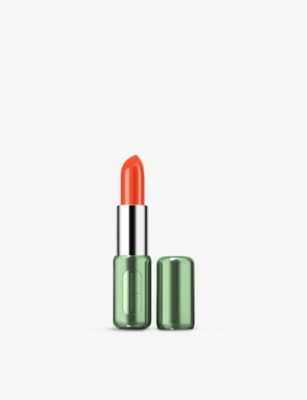 Clinique Pop™ Longwear Shine Lipstick 3.9g In Flame Pop