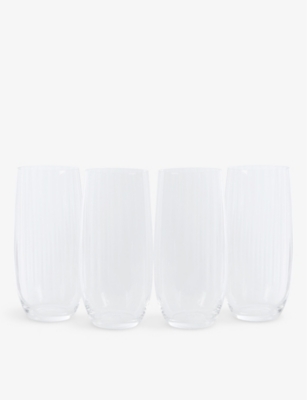 THE WHITE COMPANY: Skye Optic highball glasses set of four
