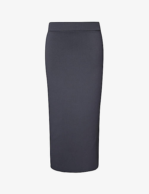 THE FRANKIE SHOP: Solange stretch-knit midi pencil skirt