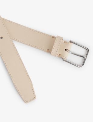Shop The Frankie Shop Women's Mastic Toni Square-buckle Leather Belt