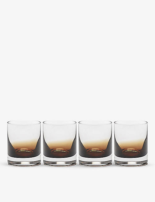 SERAX: Kelly Wearstler Zuma glass shot glasses set of four