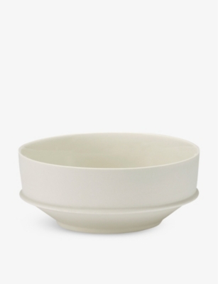 Serax White Kelly Wearstler Dune Extra-small Porcelain Bowl Set Of Two