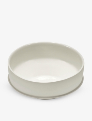 Serax White Kelly Wearstler Dune Small Porcelain Bowl Set Of Two In White