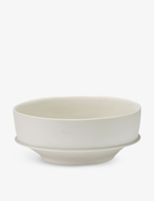 Serax White Kelly Wearstler Dune Small Porcelain Bowl Set Of Two