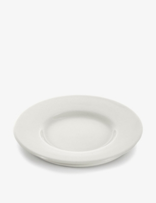 Serax White Kelly Wearstler Dune Porcelain Saucer Set Of Two In White