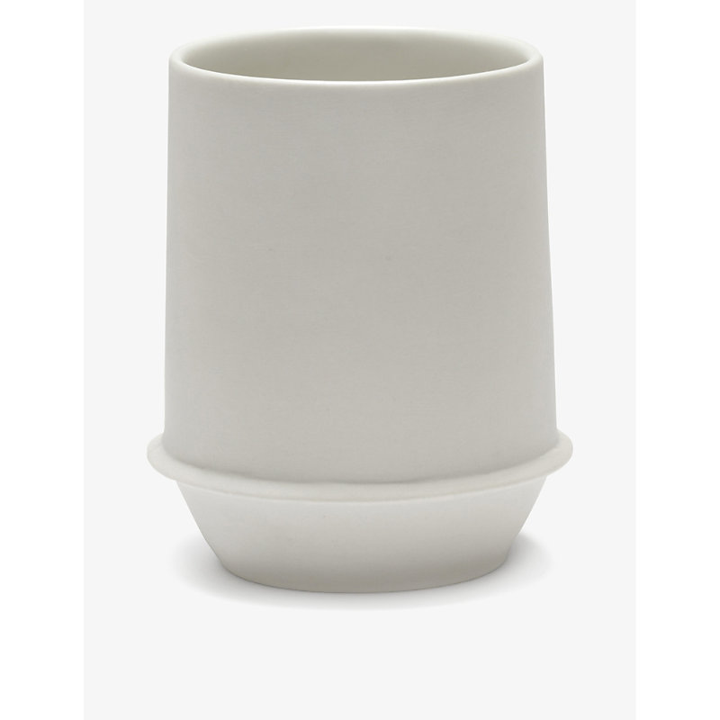 Serax White Kelly Wearstler Dune Porcelain Mug Set Of Two