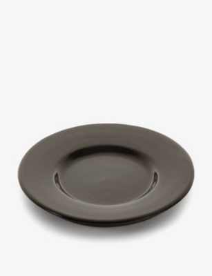 Serax Brown Kelly Wearstler Dune Porcelain Saucer Set Of Two In Brown