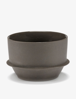 Serax Brown Kelly Wearstler Dune Porcelain Coffee Cup Set Of Two