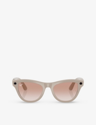 RAY-BAN: RW4010 Skyler cat-eye acetate sunglasses