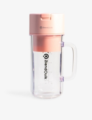Smartech Pink Blendquik Portable Blender In Transparent