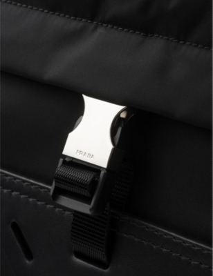 PRADA: Re-Nylon nylon and leather tote bag