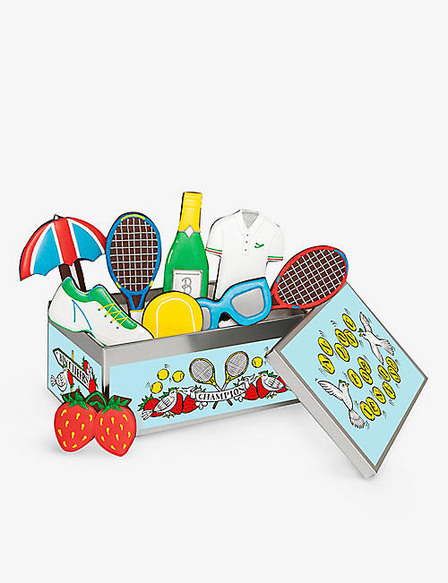 BISCUITEERS: Anyone For Tennis biscuit tin 130g