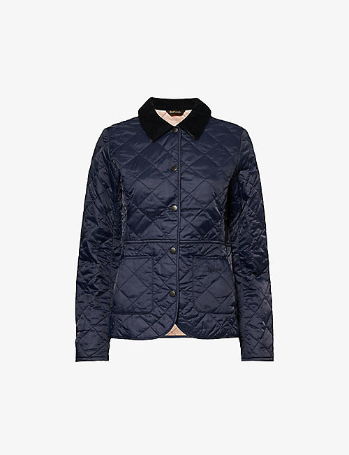 BARBOUR: Deveron quilted padded shell jacket