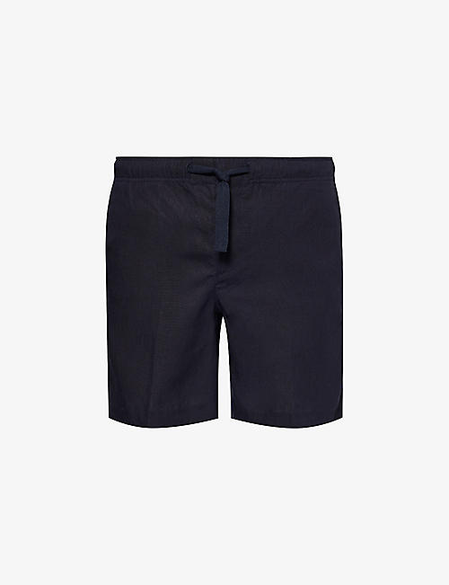ORLEBAR BROWN: Alex drawstring-waist linen shorts