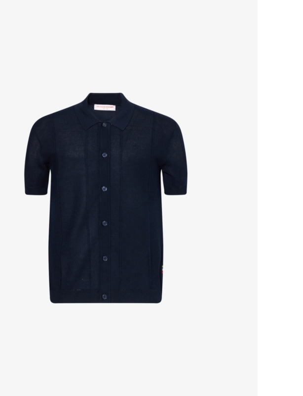Tiernan regular-fit knitted cotton polo shirt