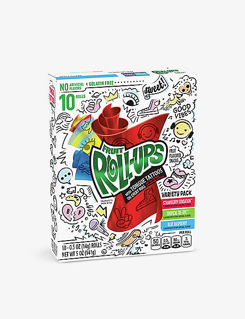 CANDY: Fruit Roll-Ups Variety Pack 141g