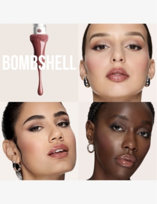 Huda Beauty Bombshell Faux Filler Extra Shine Lip Gloss 3.9ml In Bombshell