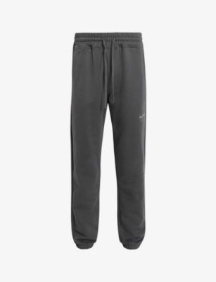 Allsaints Organic Cotton Underground Sweatpants In Shaded Grey