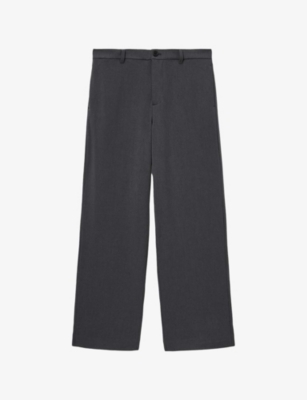 ALLSAINTS: Halla relaxed-fit wide-leg stretch-woven trousers