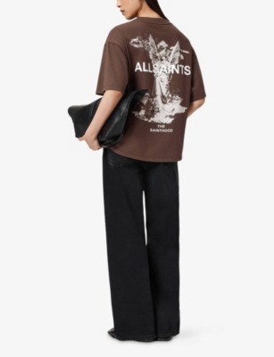 ALLSAINTS: Guardian Graphic-Print Relaxed-Fit Cotton T-Shirt