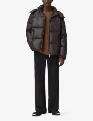 ALLSAINTS: Lupin quilted recycled shell-down jacket