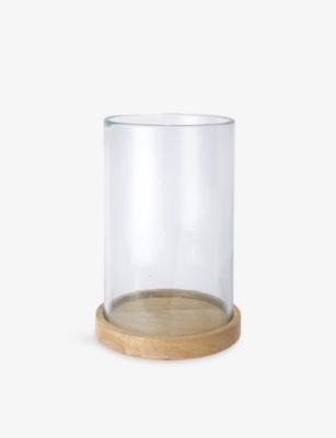 THE WHITE COMPANY: Mango Medium Wood Candle Plate