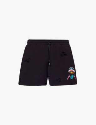 Members Of The Rage Shorts In Black