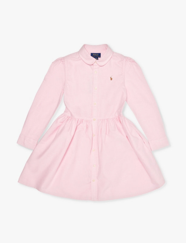 Girls' Weyly long-sleeved cotton dress