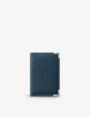 Cartier Graphite Must De Leather Card Holder